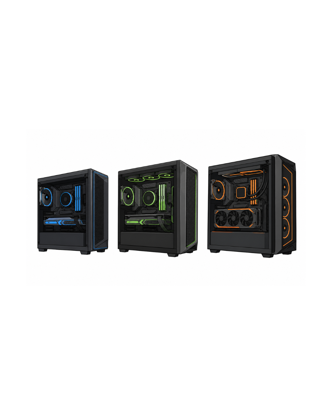 Best gaming PC builds 2026 — complete parts lists for every budget from $600 to $2000